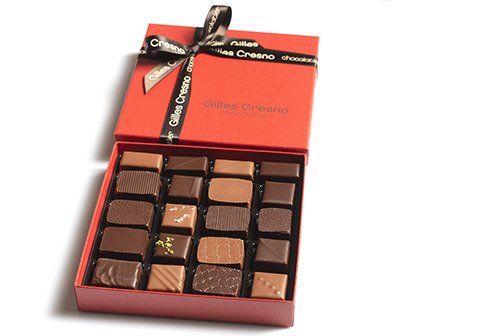 Cadeau ballotin chocolat artisanal en ligne