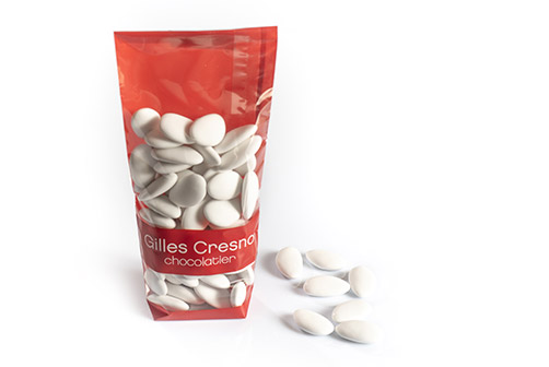 gilles-cresno-sachet-dragees-open sachet de dragées