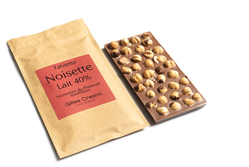 tablette chocolat noisette en ligne artisanale