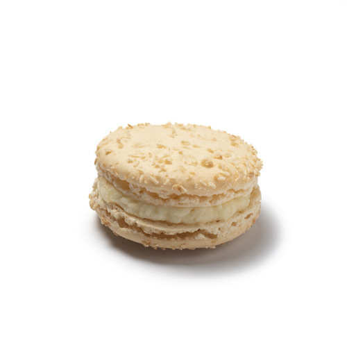 Un macaron exotique au parfum gourmand de la noix de coco.