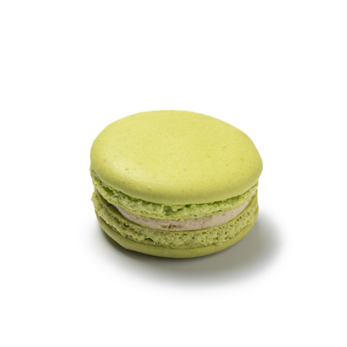 La saveur de la pistache alliée à la gourmandise d'un macaron.