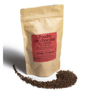 Copeaux de chocolat pur Ghana 68% – Image 1