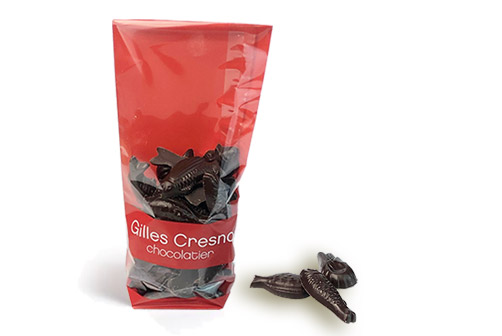 Sachet friture noir