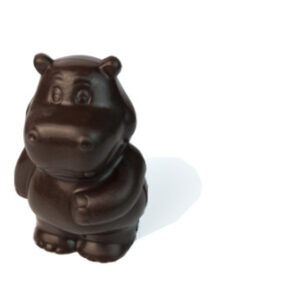 Hippopotame noir ou lait – Image 1