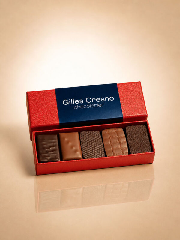 Boite de 5 chocolats