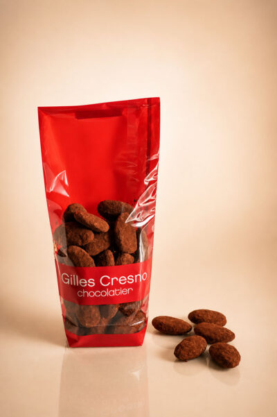 Sachet AMANDES enrobées Noir