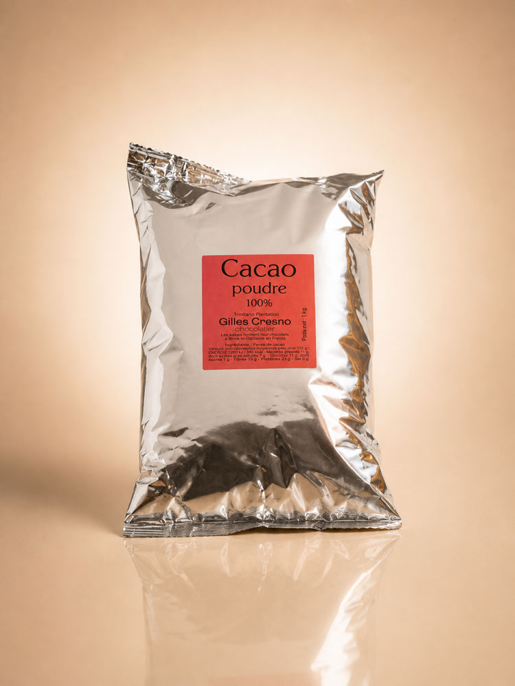 Sachet cacao poudre 1kg – Image 1