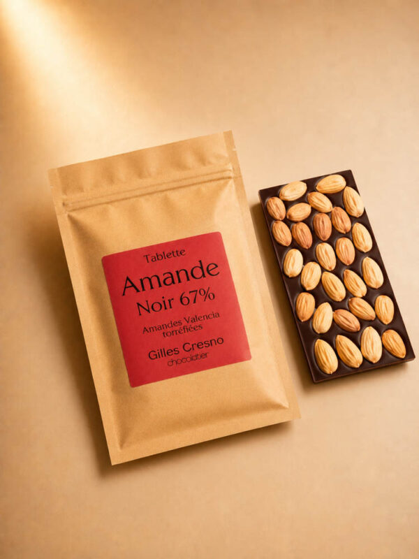 Tablette AMANDES noir