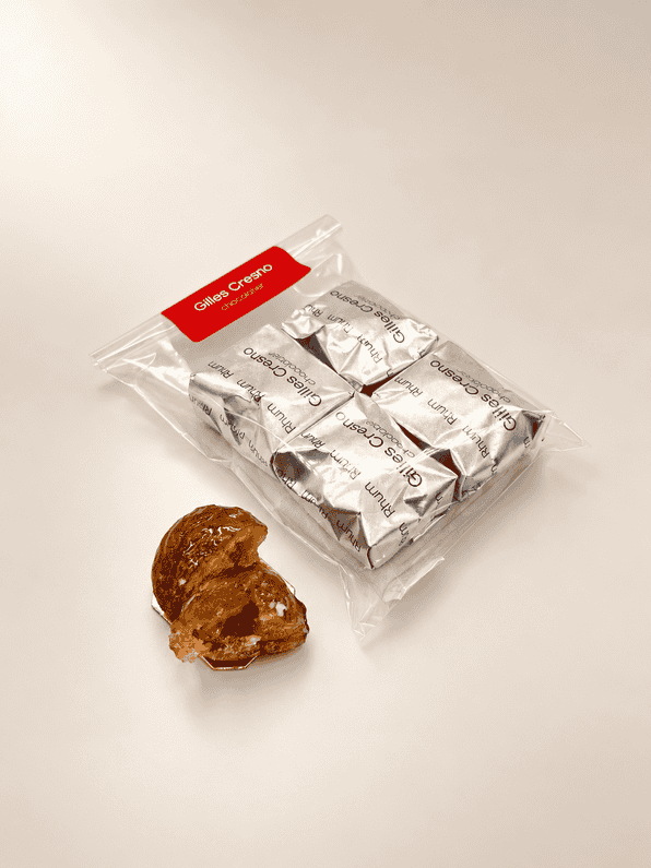 sache 4 marrons glacés rhum